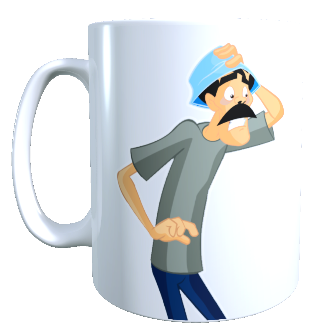 Taza - Tazón Chavo del 8, Don Ramón - Frase: Ningún trabajo es malo..