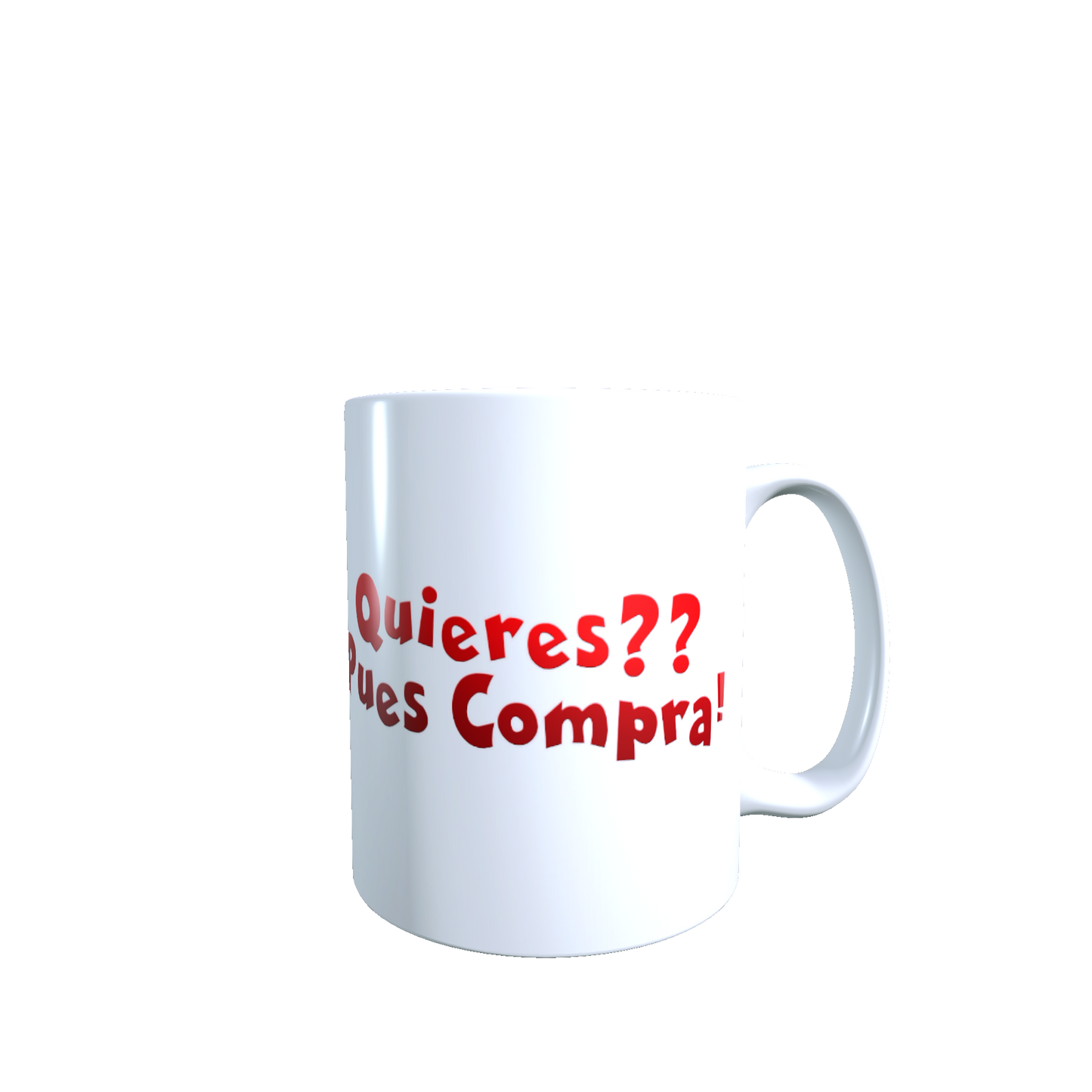 Taza - Tazón Chavo del 8, Quico, Frase: Quieres? Pues Compra.