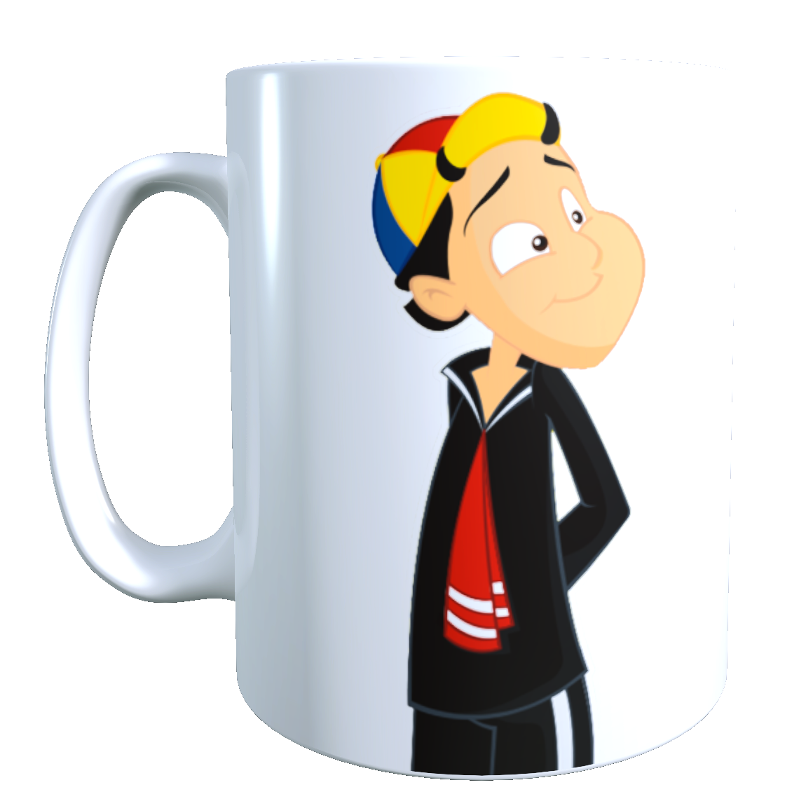 Taza - Tazón Chavo del 8, Quico, Frase: Quieres? Pues Compra.