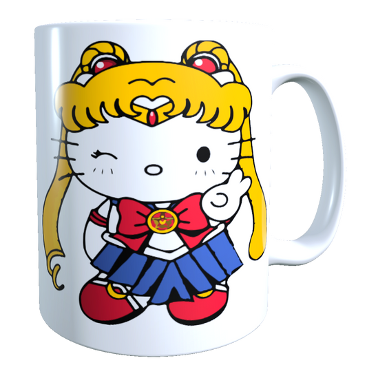 Taza - Tazón Sailor Moon - Hello Kitty