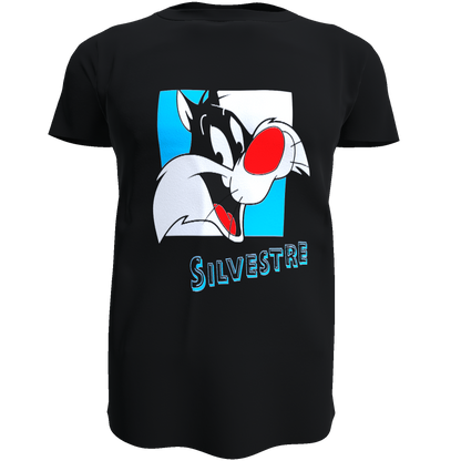 Polera Gato Silvestre / Looney Tunes (100% Algodón)