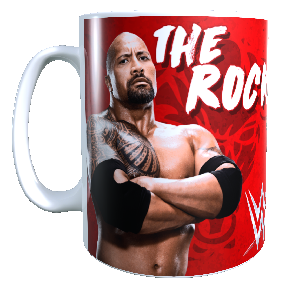 Taza -  Tazón La Roca WWE, The Rock