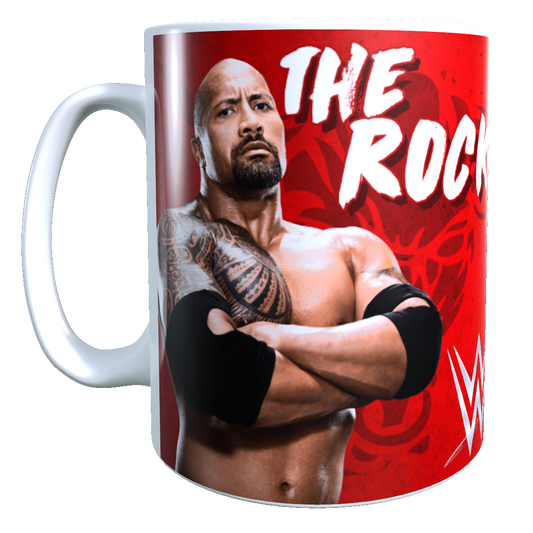 Taza -  Tazón La Roca WWE, The Rock