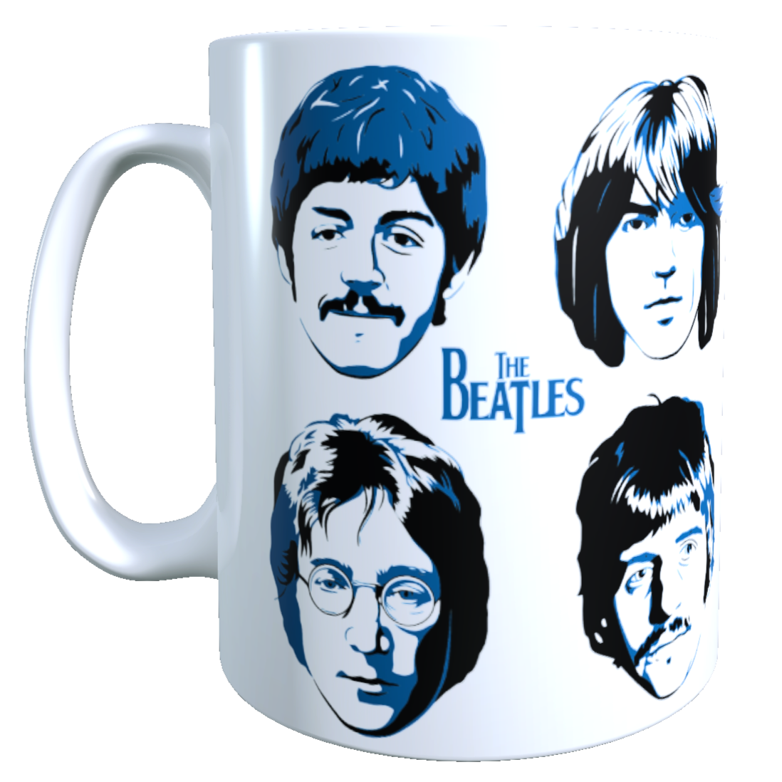 Taza - Tazón The Beatles AZUL