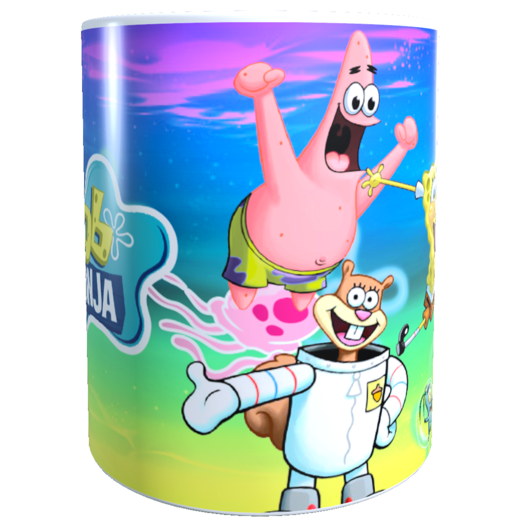 Taza - Tazón Bob Esponja y Amigos