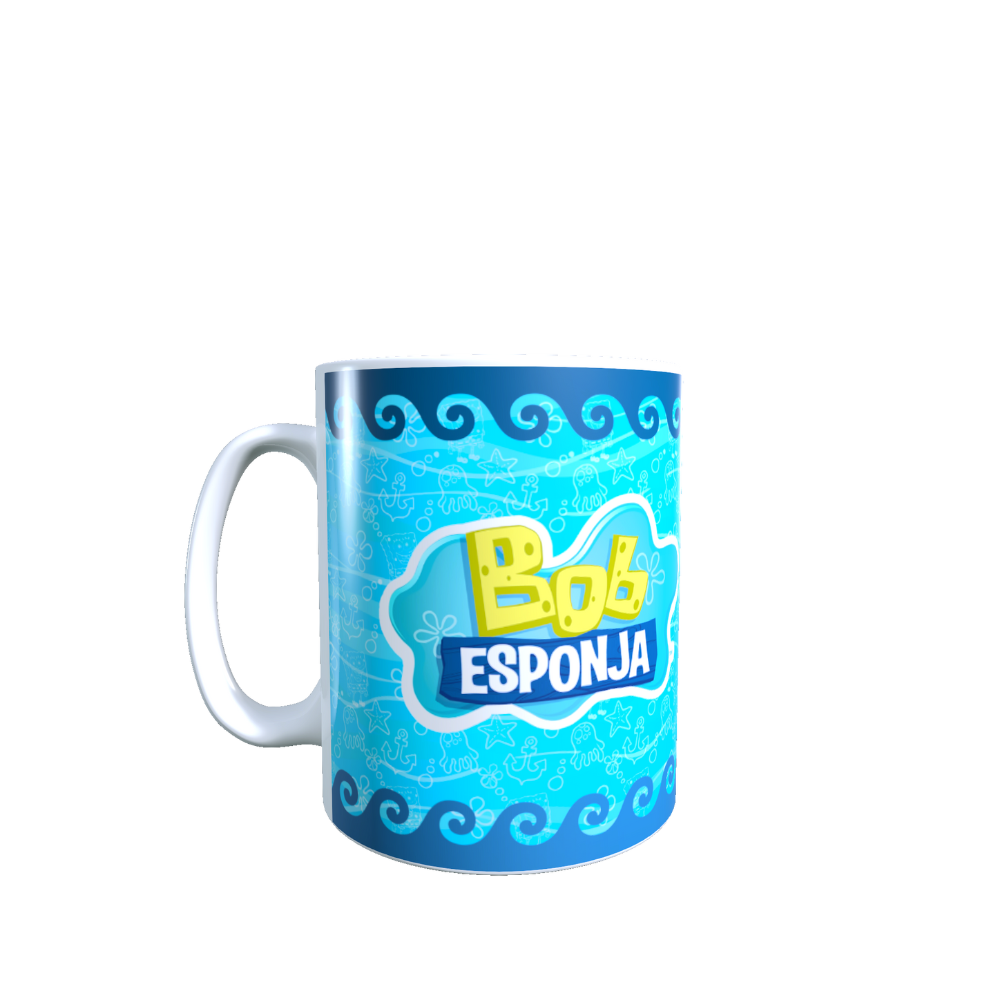 Taza - Tazón Bob Esponja Pirata