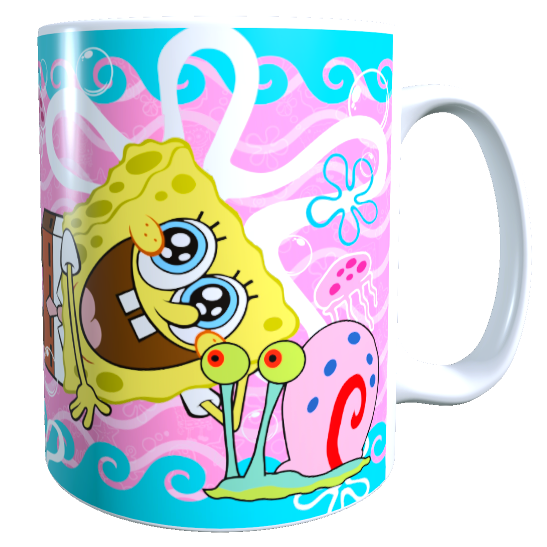 Taza - Tazón Bob Esponja y Gary