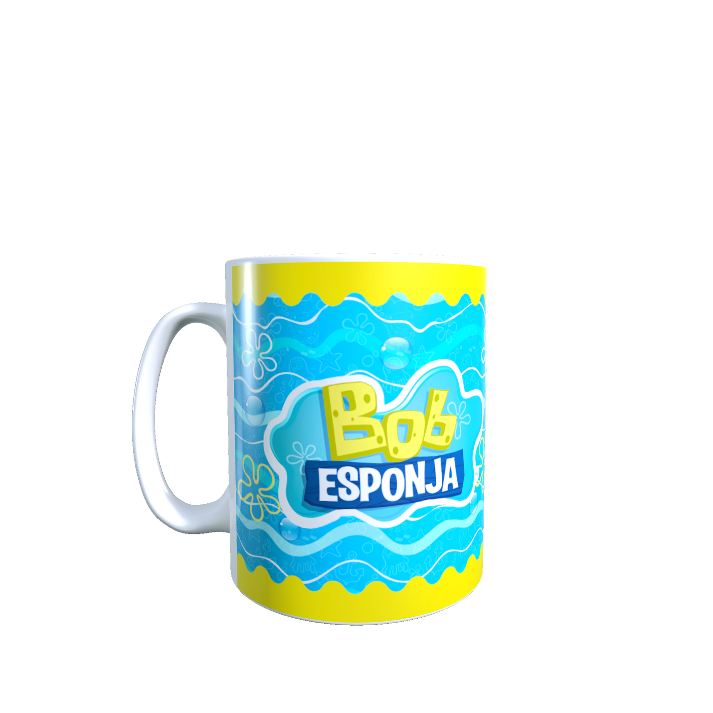 Taza - Tazón Bob Esponja y Patricio Estrella