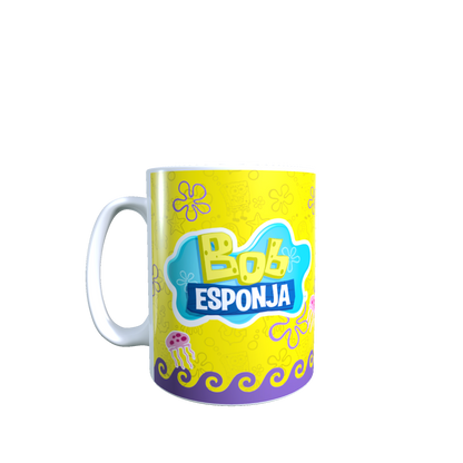 Taza - Tazón Bob Esponja y Patricio en pijama