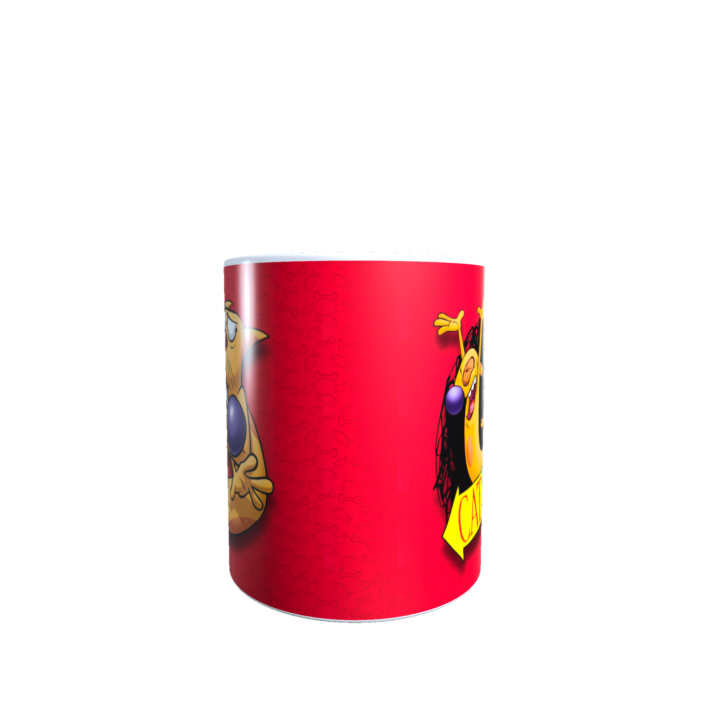 Taza - Tazón Catdog (ROJO)