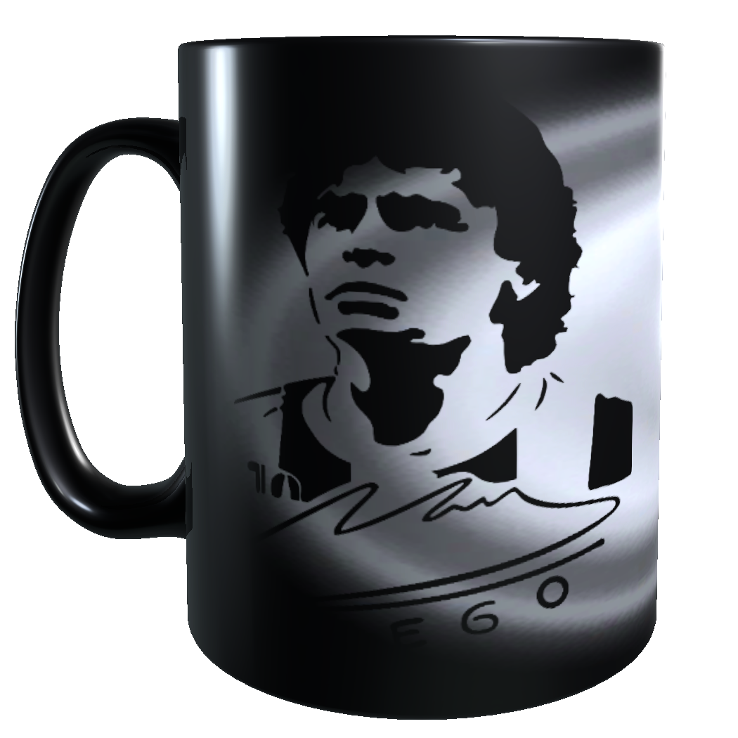 Taza - Tazón MAGICO Cambia Color - Diego Maradona