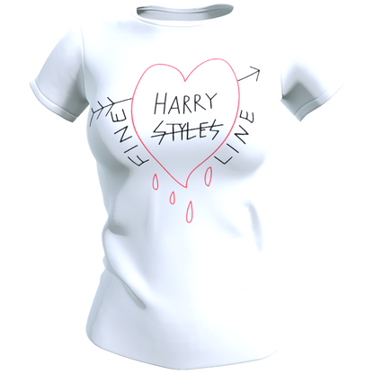 Polera Mujer Harry Styles / Fine Line (100% Algodón)