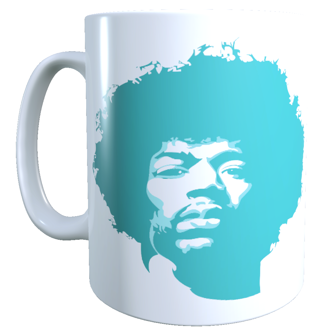 Taza - Tazón Jimi Hendrix (celeste)