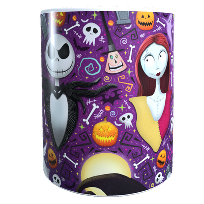 Taza - Tazón Jack y Sally (El extraño mundo de Jack)