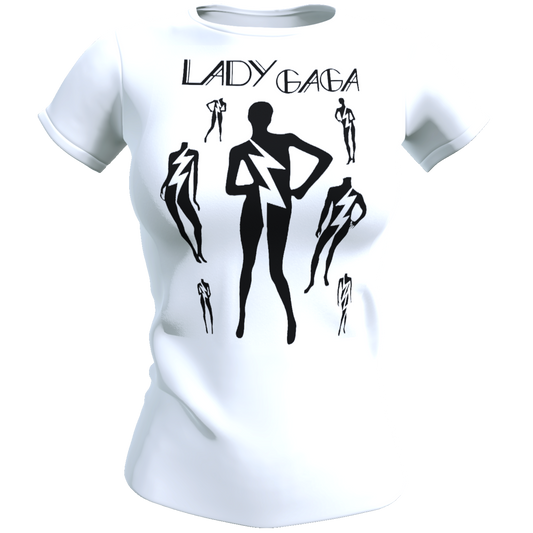 Polera Mujer Lady Gaga (100% algodón)