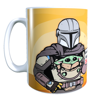 Taza - Tazón The Mandalorian - Star Wars