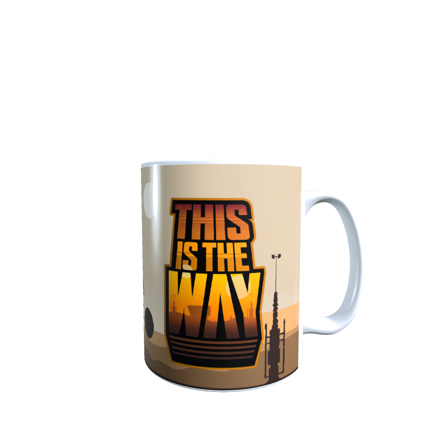 Taza - Tazón The Mandalorian - This is the Way / Star Wars