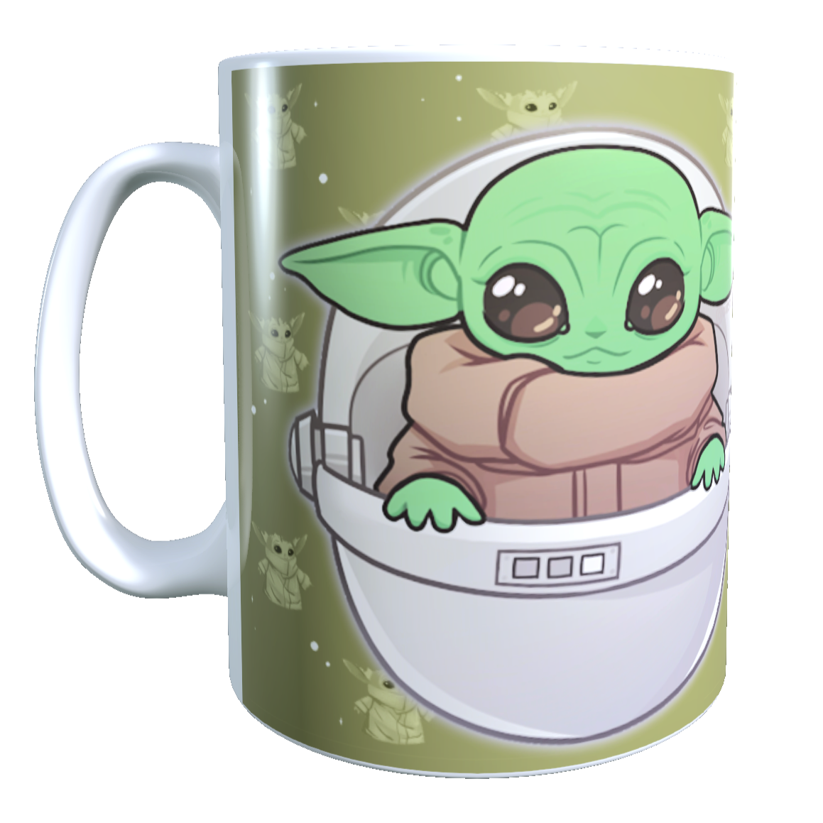 Taza - Tazón The Mandalorian - Baby Yoda (Nave) / Star Wars