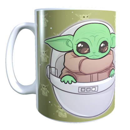 Taza - Tazón The Mandalorian - Baby Yoda (Nave) / Star Wars