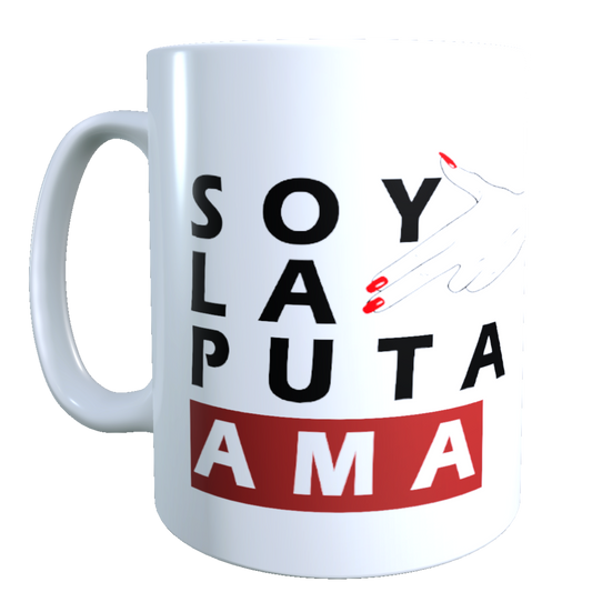 Taza - Tazón Nairobi (Casa de Papel ) Soy la Puta Ama