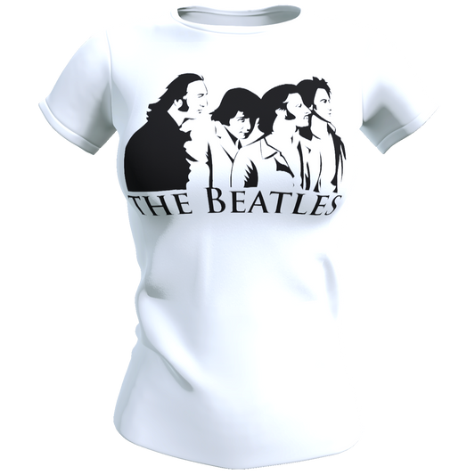 Polera Mujer The Beatles - Grupo (100% algodón)